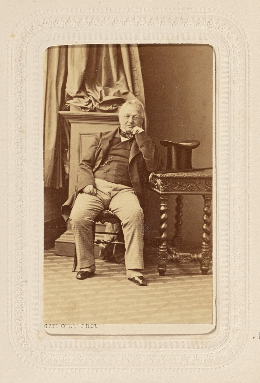 M. Louis Adolphe Thiers (1797 - 1877) by Disdéri and Cie.