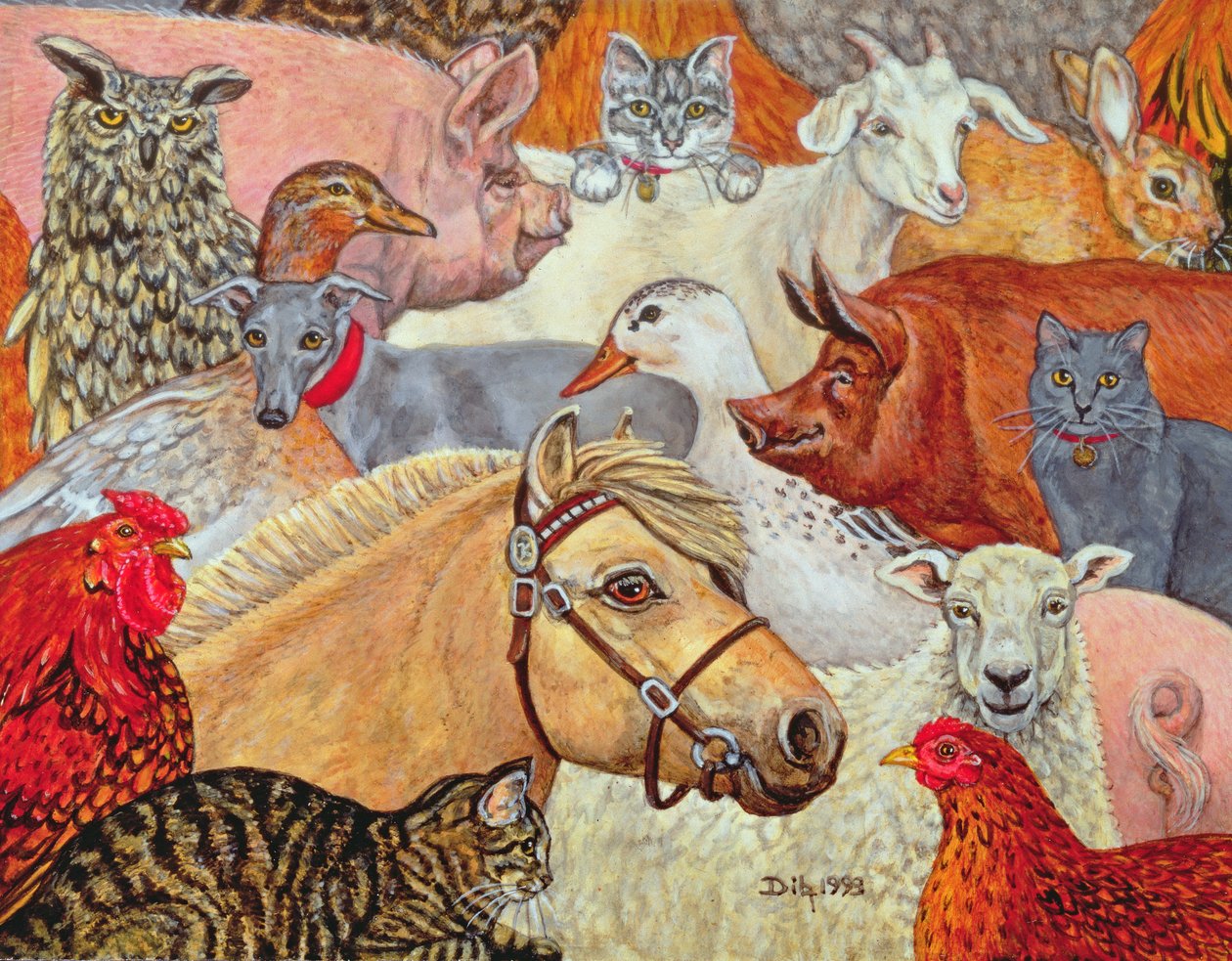 A Patchwork for Laura, 1993 by Ditz