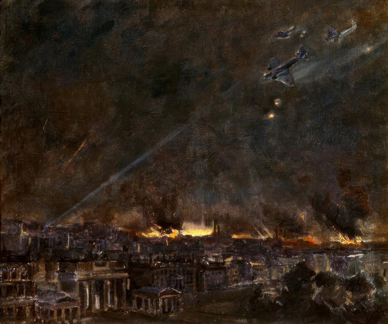 Mission over Berlin by Dmitri Michailowitsch Tarchow