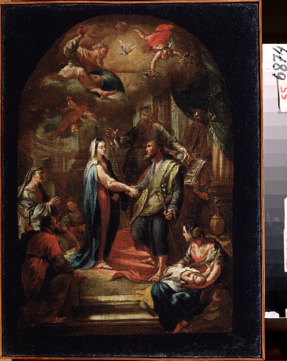 The Marriage of Mary and Joseph by Domenico Corvi