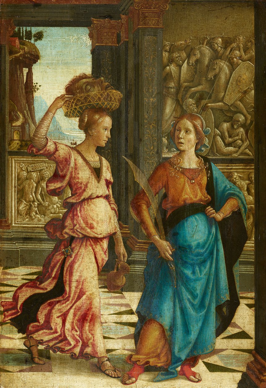 Judith with Her Maid by Domenico Ghirlandaio