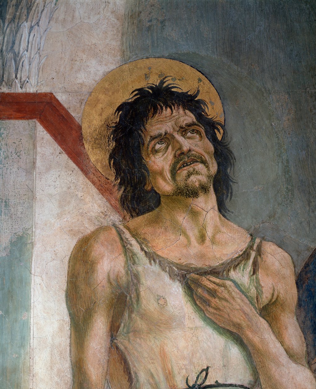 St John the Baptist and St Francis of Assisi (Detail) by Domenico Veneziano