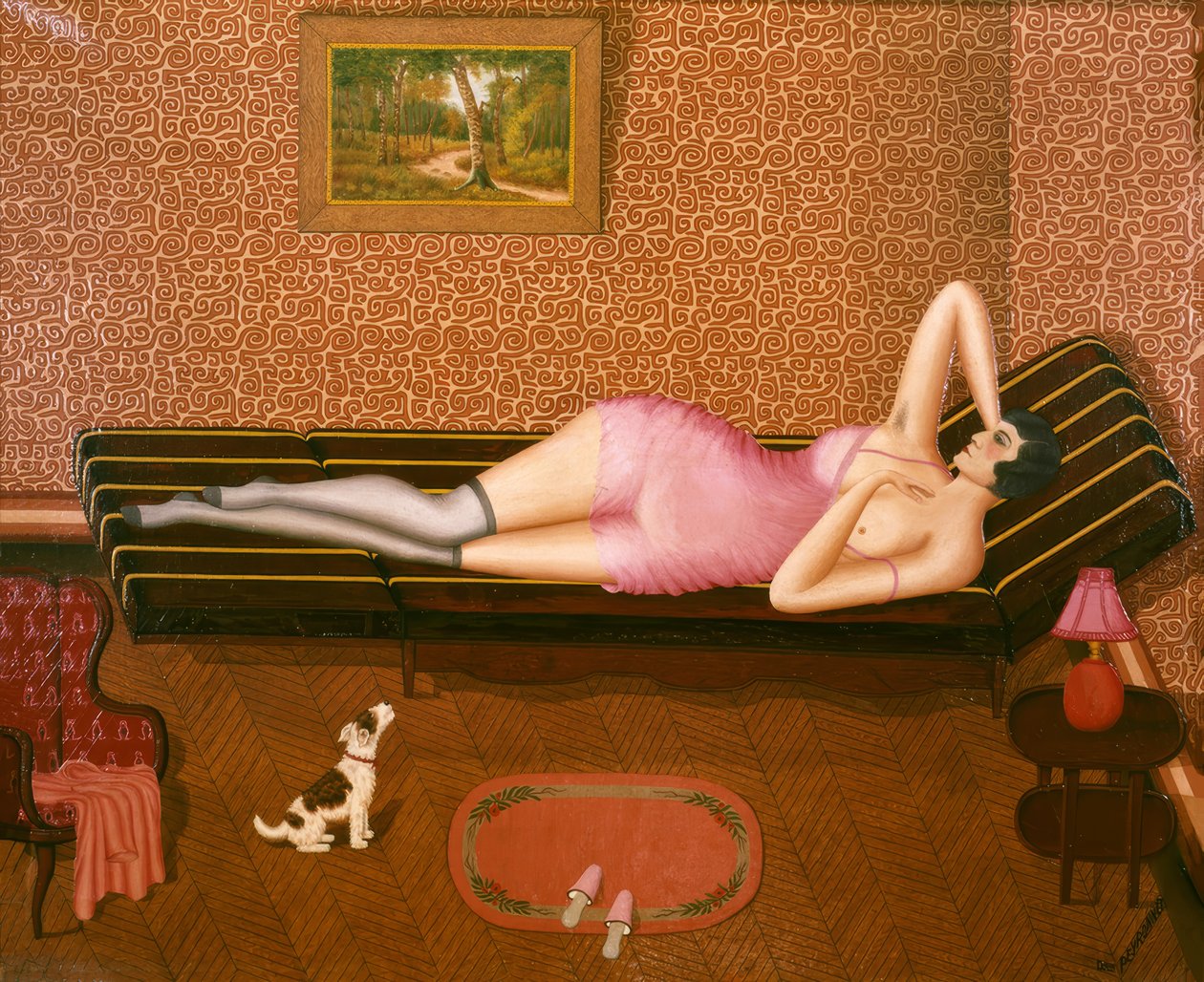 Summer Nap (Reclining Woman) by Dominique Peyronnet