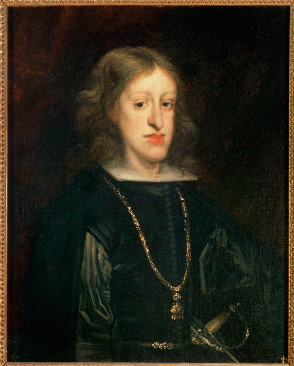 King Carlos II, painted 1673 by Don Juan Carreno de Miranda