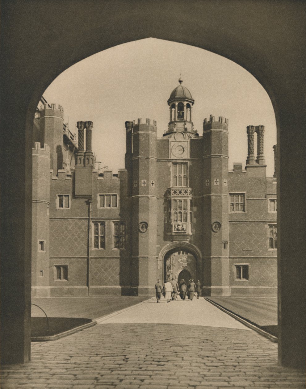 Base Court, the First Quadrangle of Wolsey's Palace