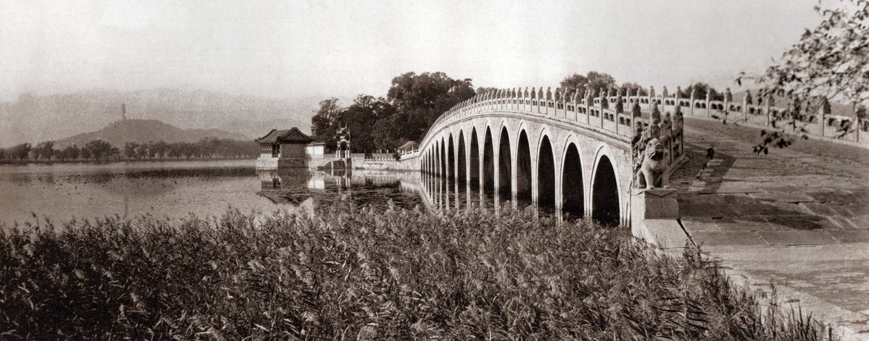 The bridge with 17 arches, Beijing by Donald Mennie