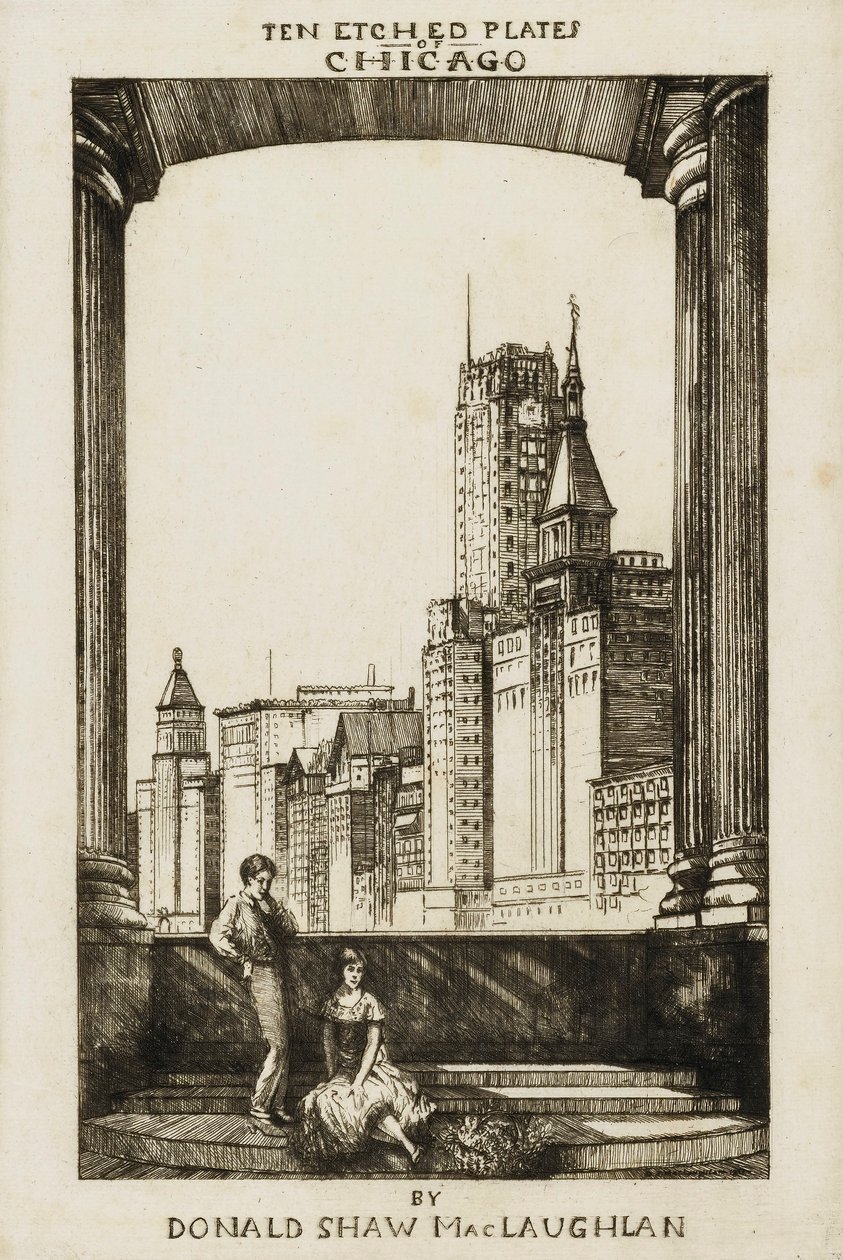Chicago, Frontispiece by Donald Shaw MacLaughlan