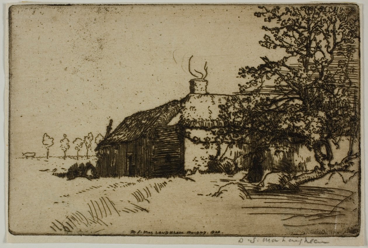 The Two Cottages by Donald Shaw MacLaughlan
