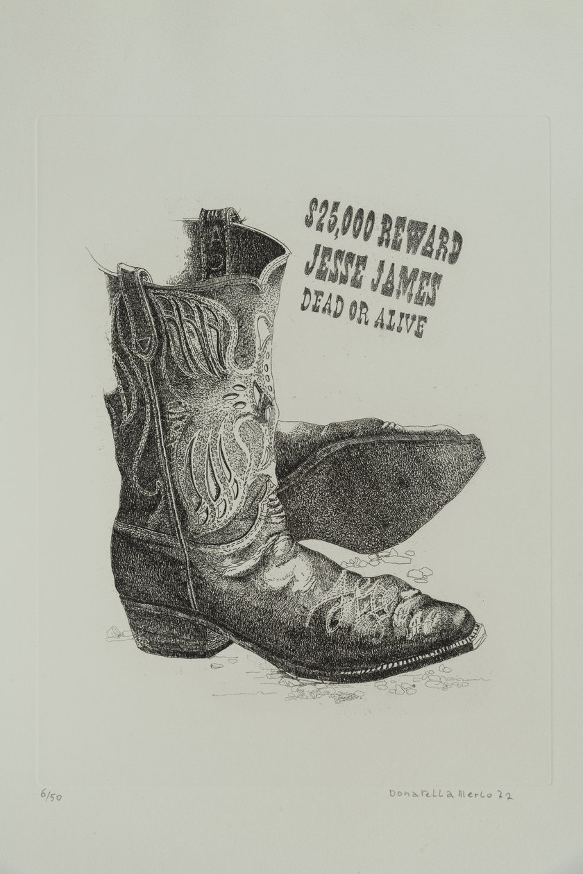 Jessie James Dead or Alive - or Cowboy Boots by Donatella Merlo