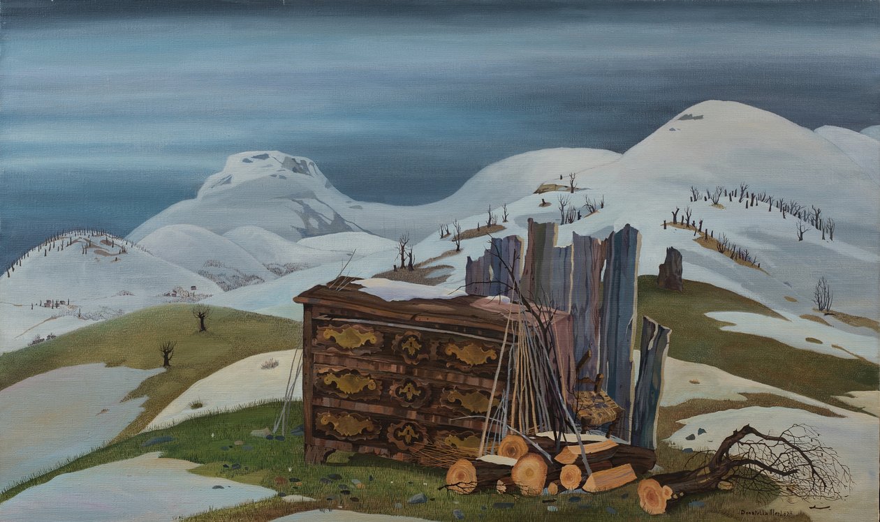 Last Snow in Pian Croesio by Donatella Merlo