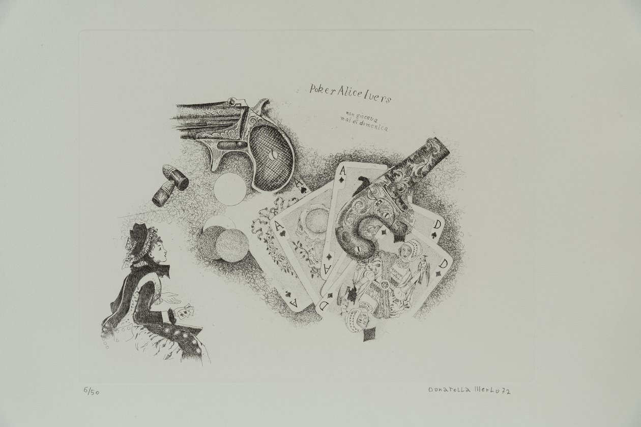 Poker Alice Ivers Never Played on Sunday by Donatella Merlo