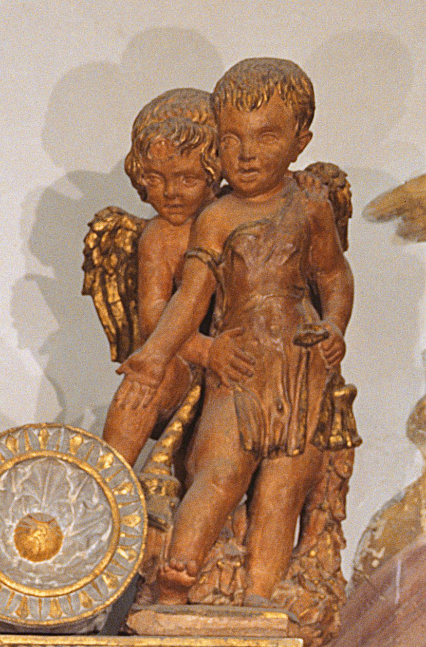 Cavalcanti Annunciation (detail) by Donatello