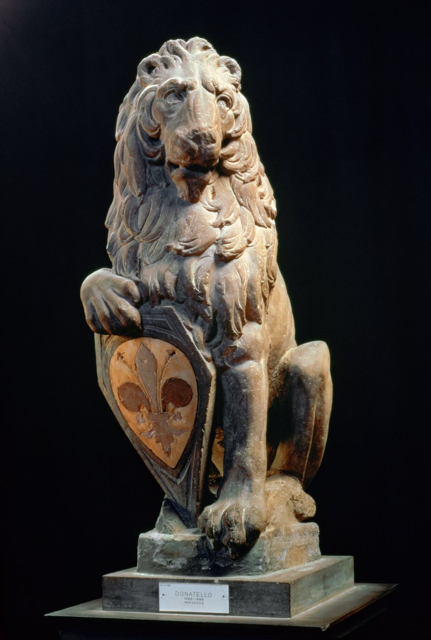 Heraldic Lion, 1420 by Donatello