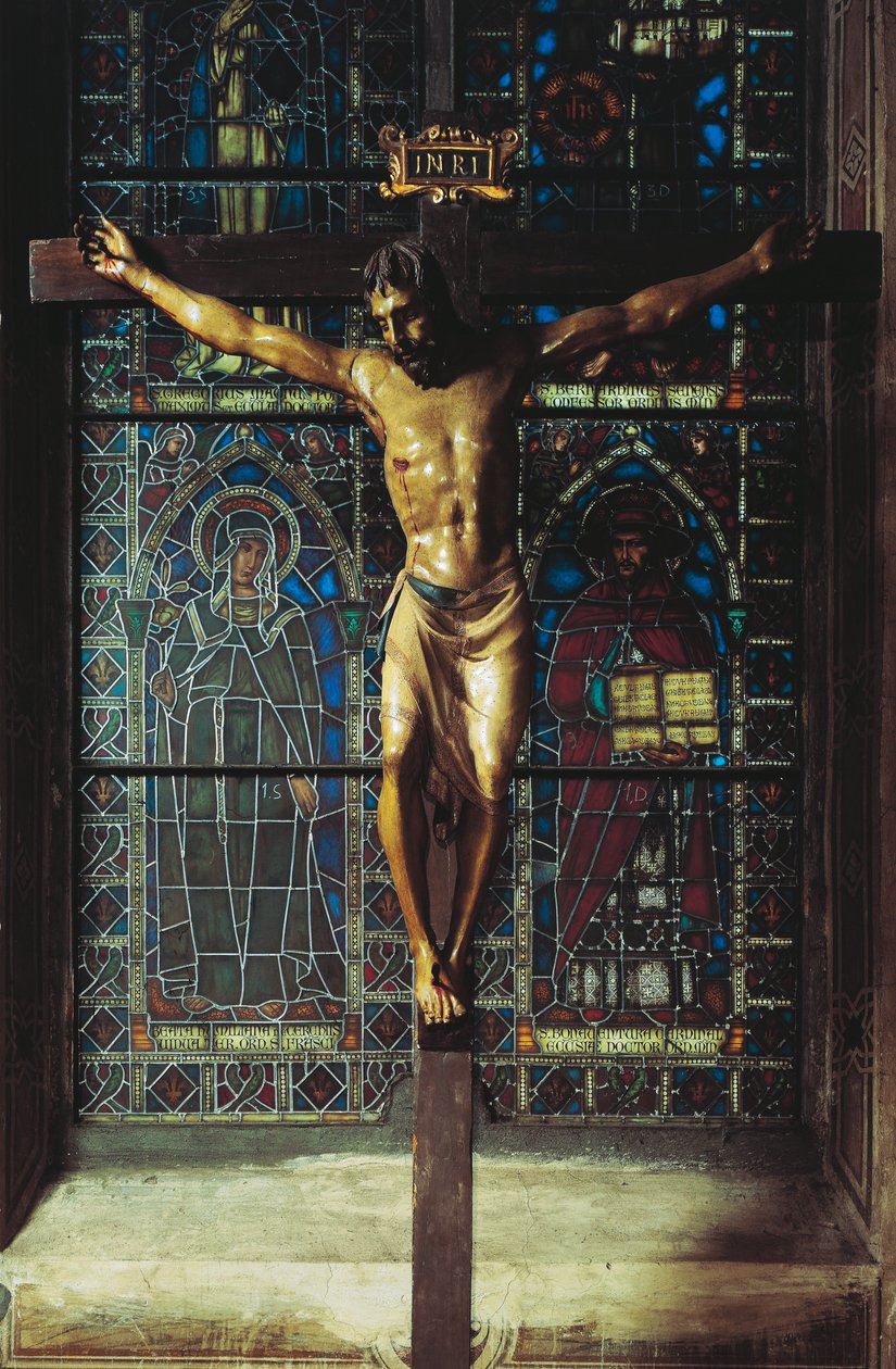 Crucifix, Church of Santa Croce, Florence by Donatello