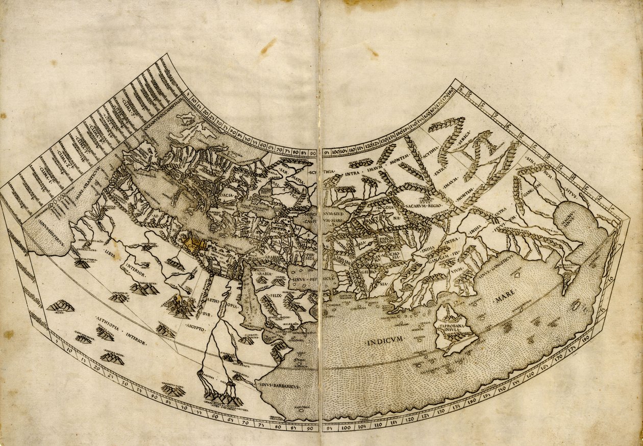 Ptolemaic World Map from 