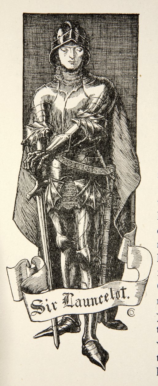 Sir Launcelot, illustration from 