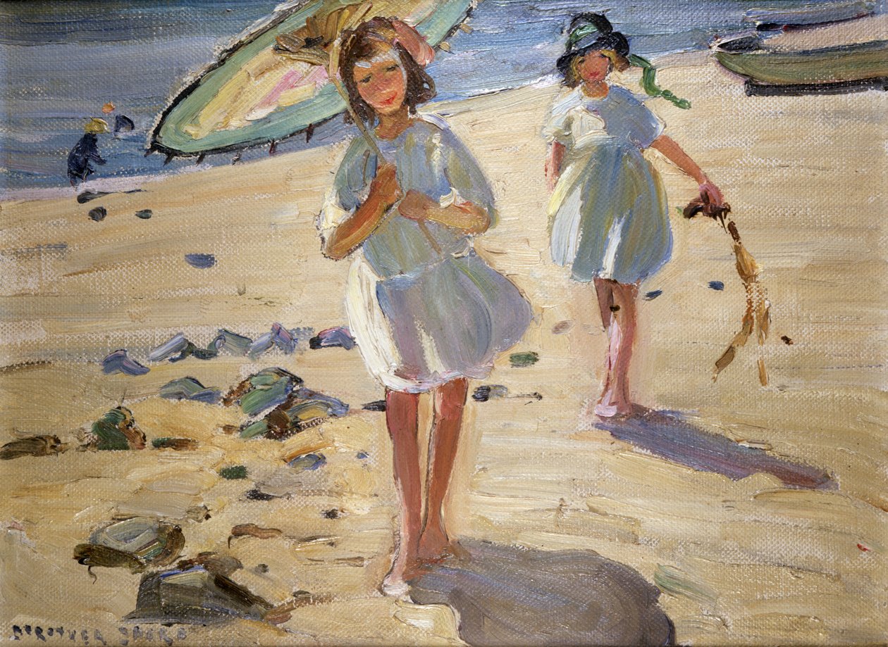 Friends on the Beach by Dorothea Sharp
