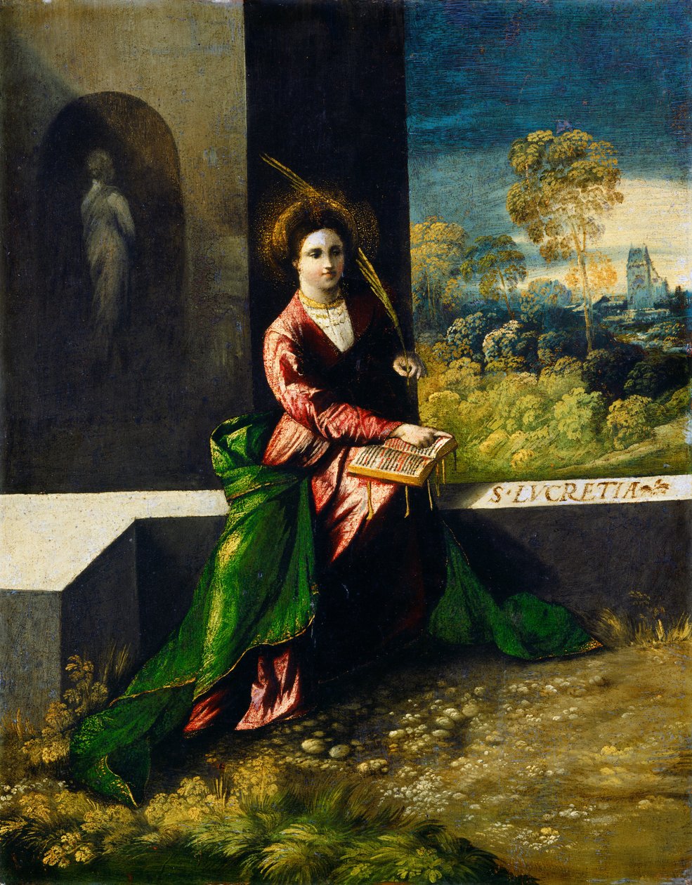 Saint Lucretia, c.1520 by Dosso Dossi