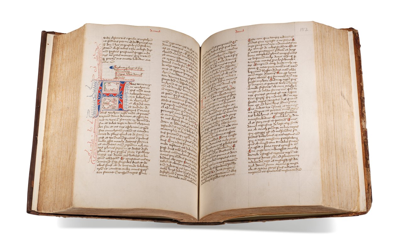 Bible, with Prologues, in Latin, Decorated Manuscript on Paper, Utrecht by Dutch School