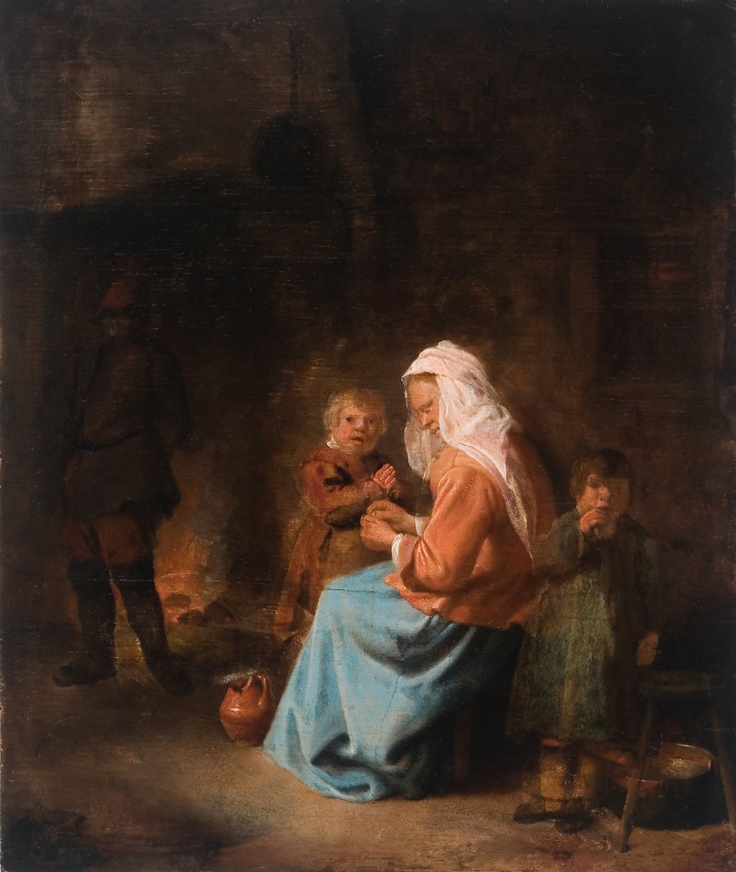 Interior by Dutch School