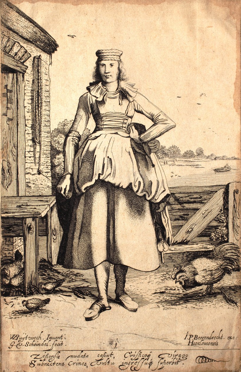 Maiden from Zijpe by Dutch School