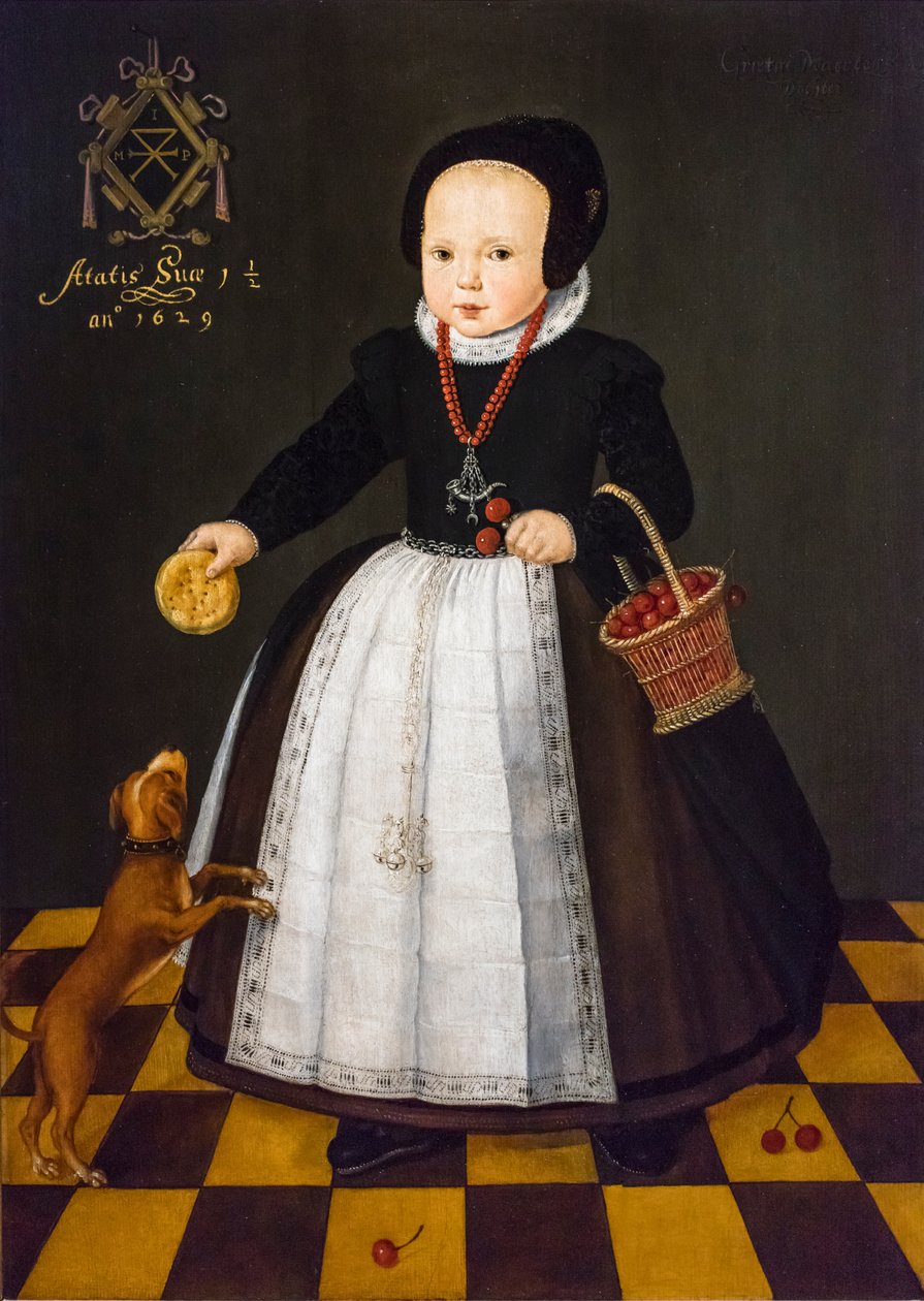 Portrait of Grietge Maertensdochter, 1629 by Dutch School