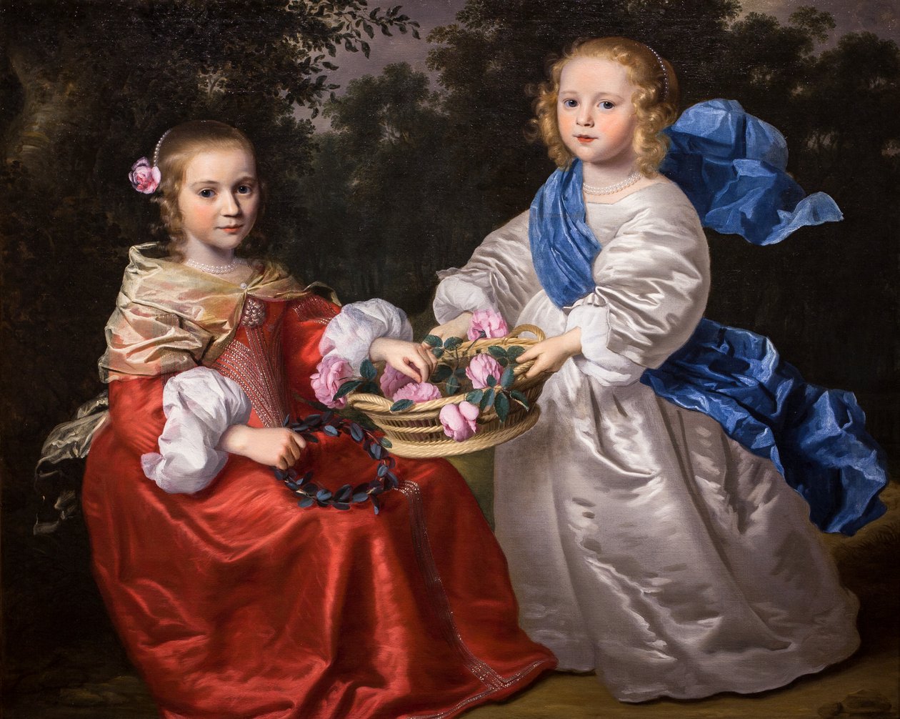 Portrait of Children by Dutch School