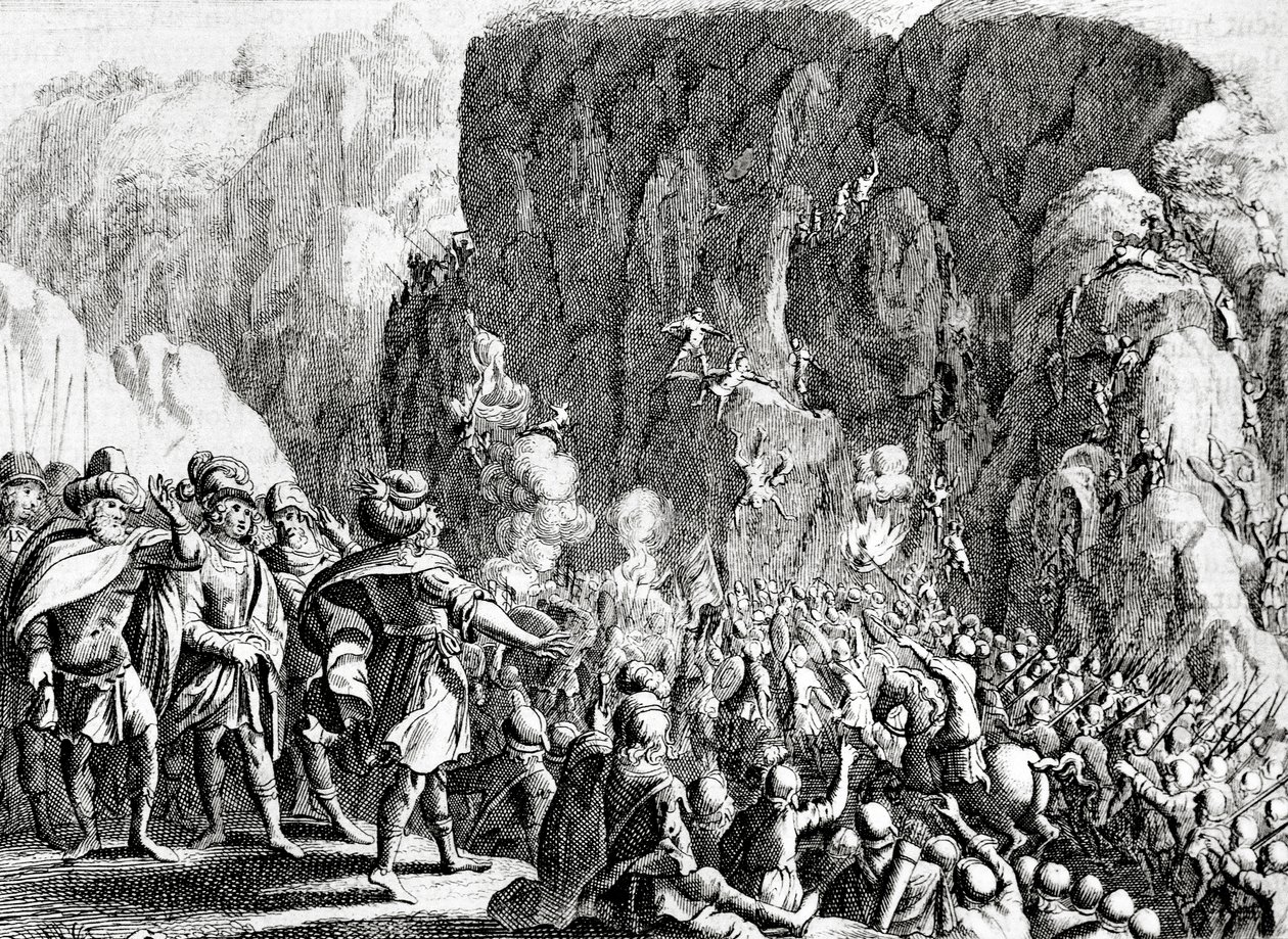The Siege of Masada, c.1700 by Dutch School