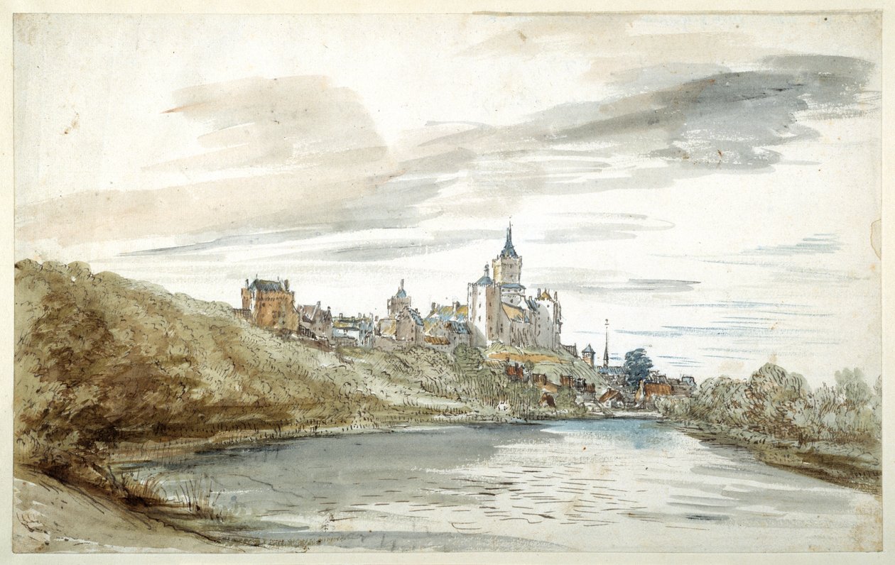 View of Cleves, late 17th century by Dutch School