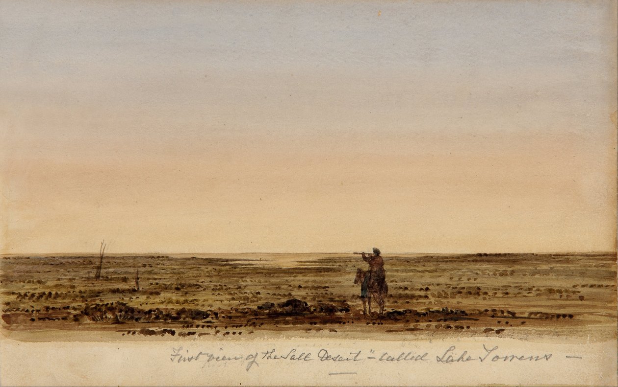 First View of the Salt Desert by E. C. Frome