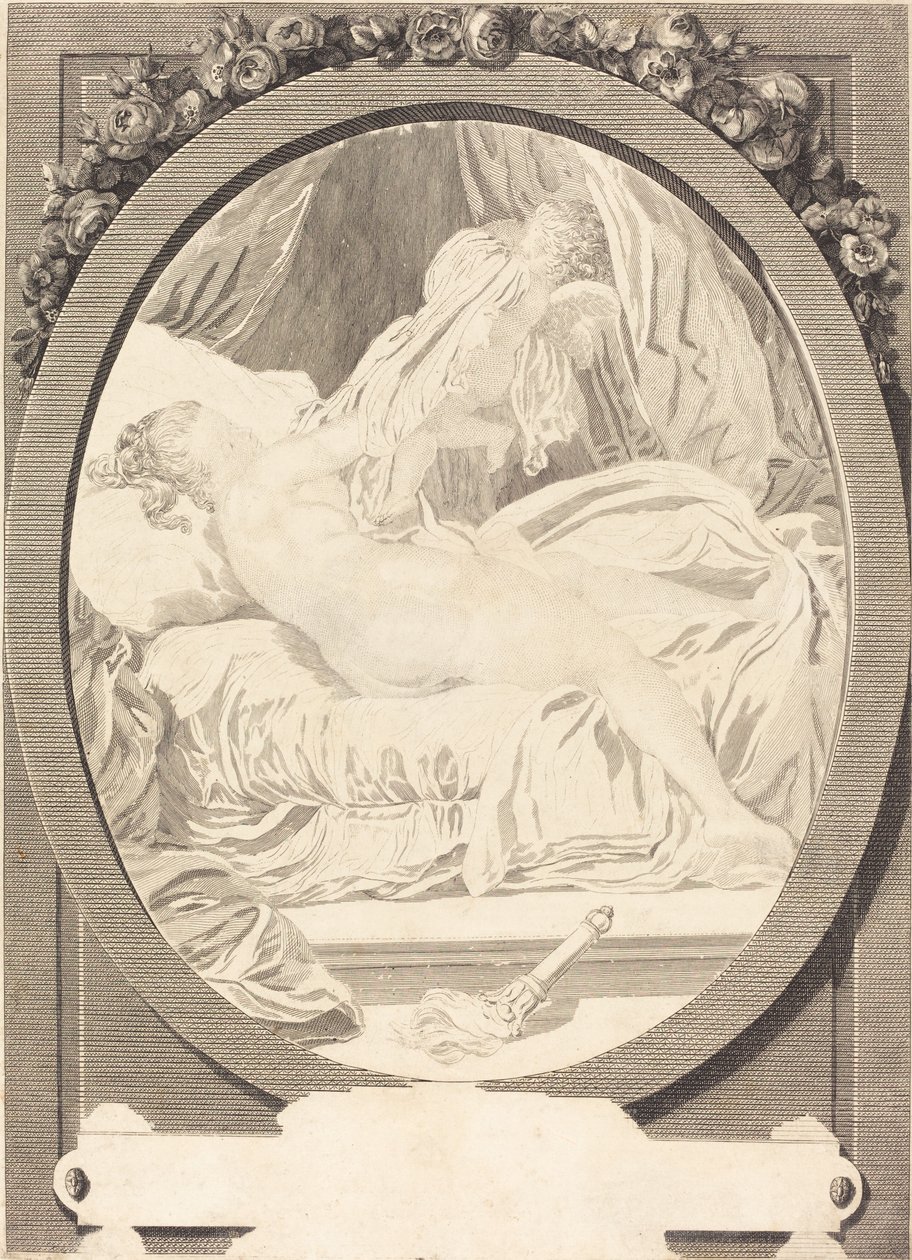 The Shirt Removed by E. Guersant after Jean Honoré Fragonard