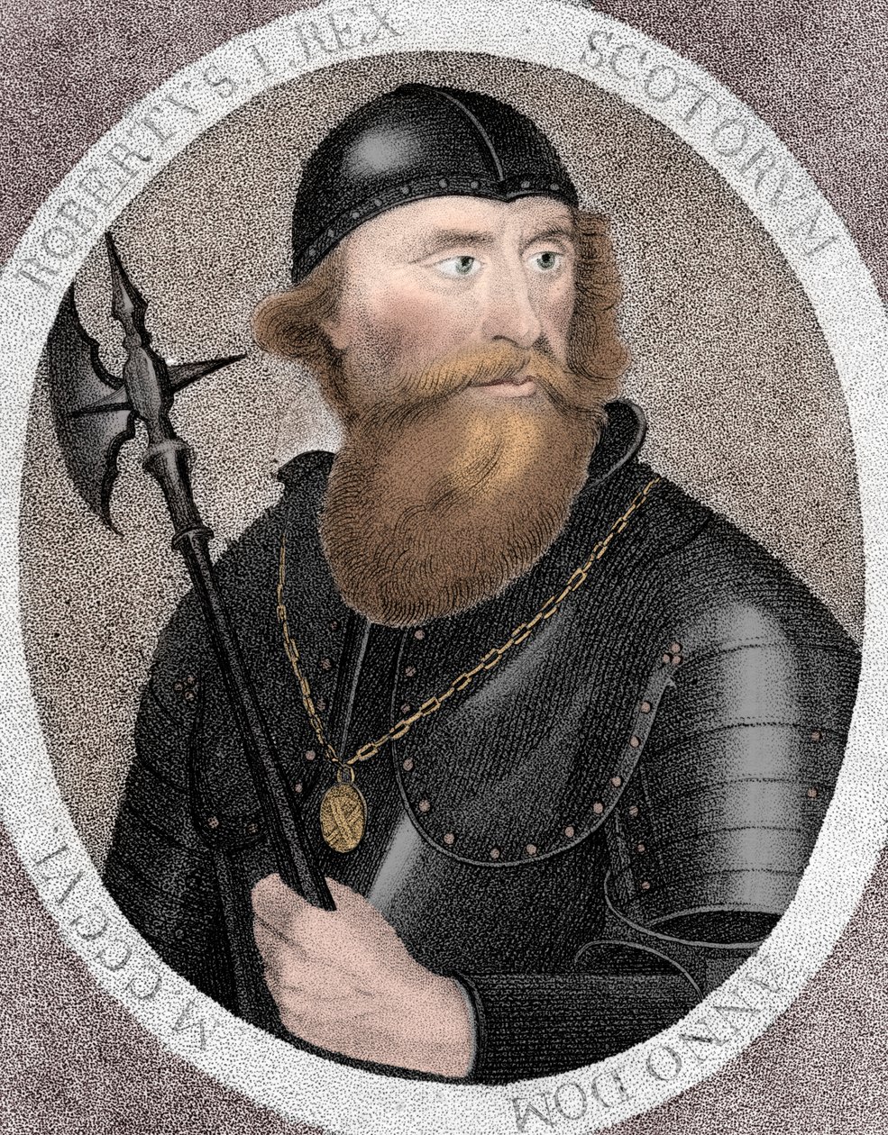 Robert I, commonly Robert the Bruce, King of Scotland by E Harding