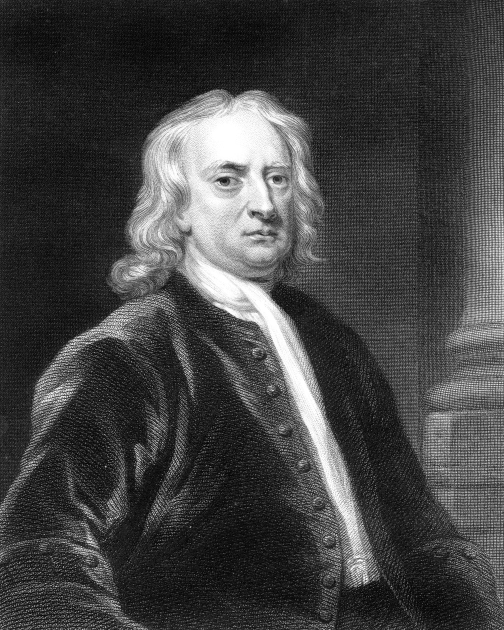 Isaac Newton, English Mathematician, Astronomer and Physicist by E. Scriven