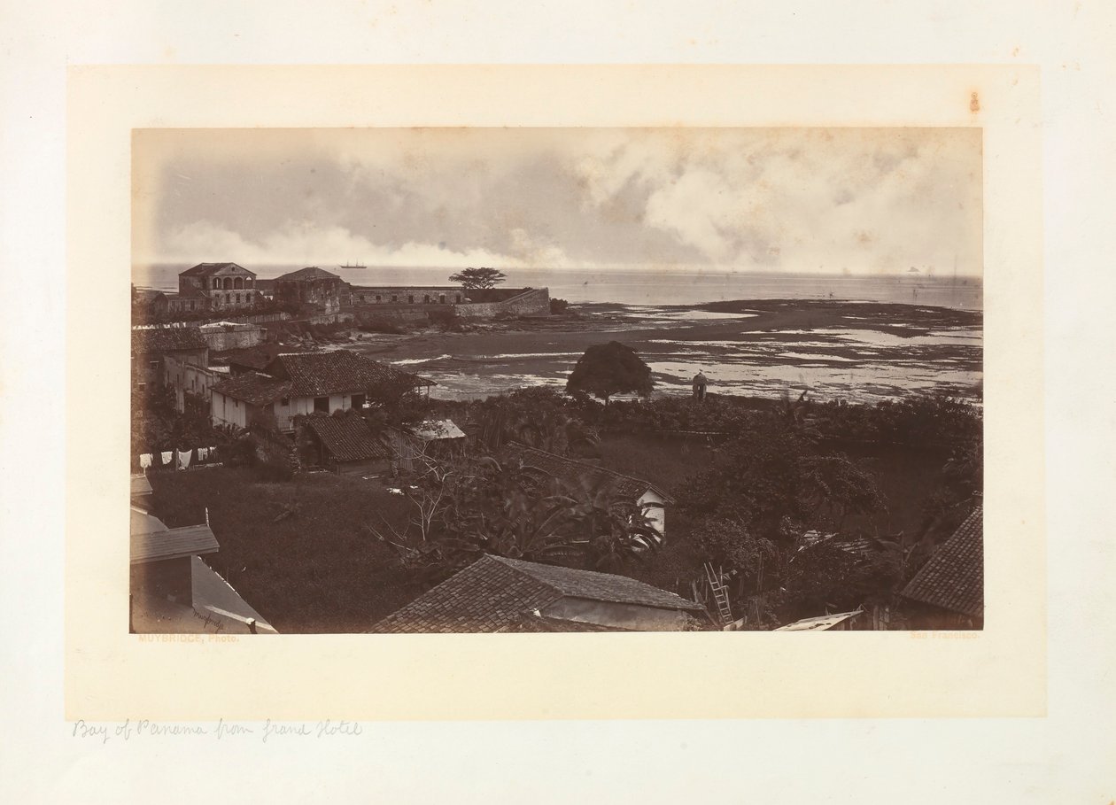 Bay of Panama from Grand Hotel by Eadweard Muybridge