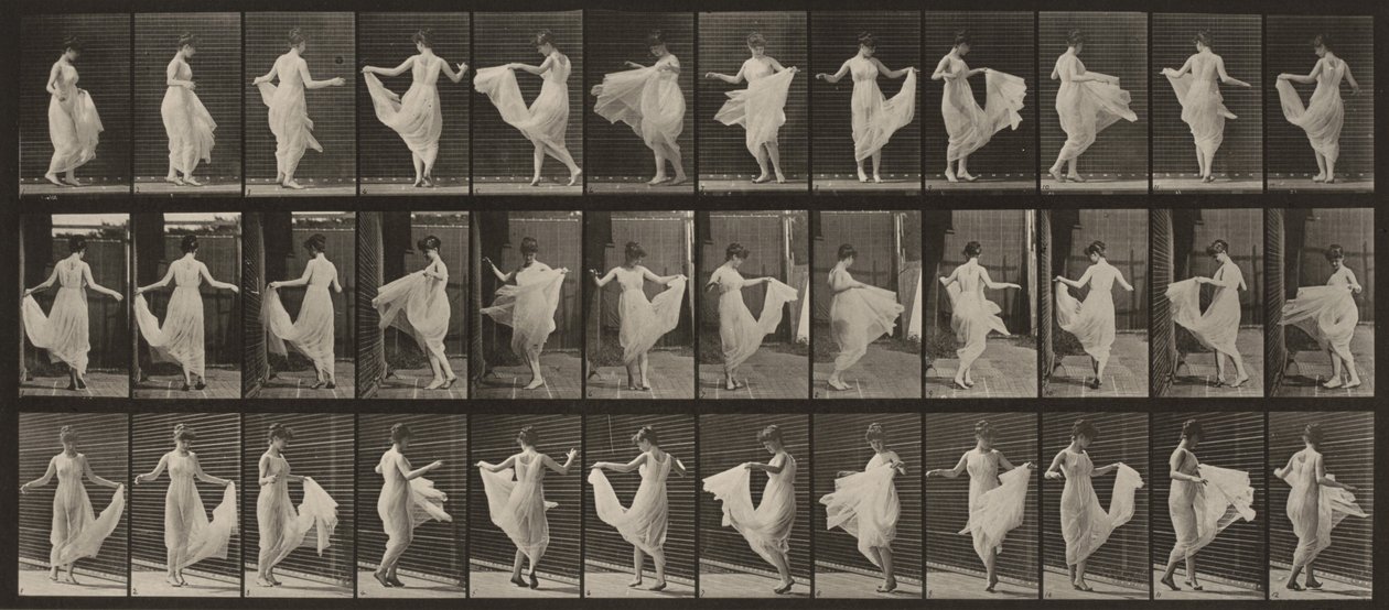 Plate Number 192. Dancing (Fancy) by Eadweard Muybridge