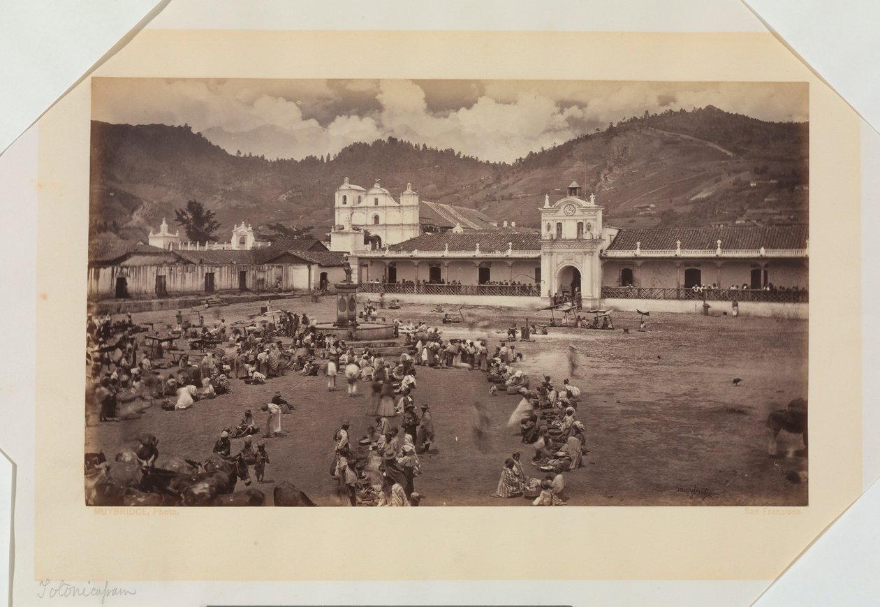 Totonicapán, Guatemala by Eadweard Muybridge