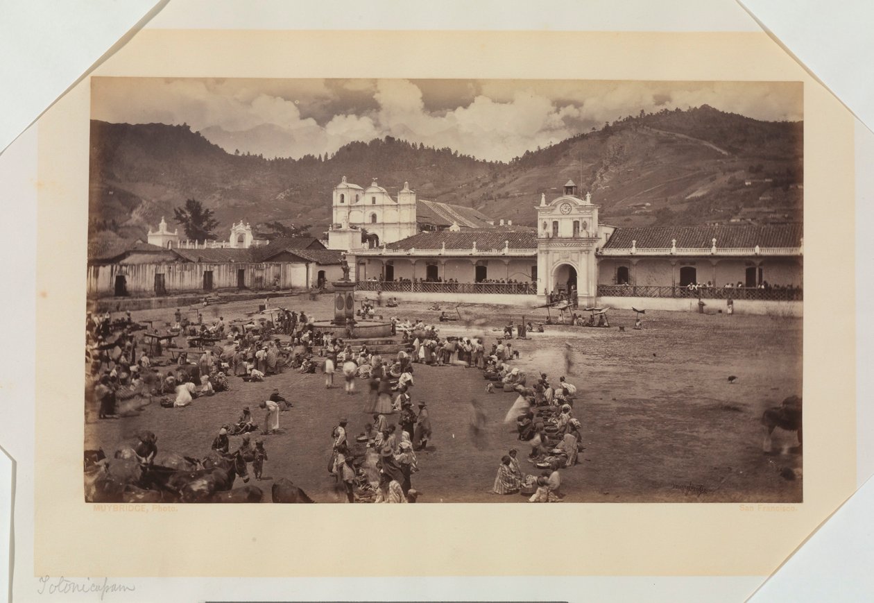Totonicapán, Guatemala by Eadweard Muybridge