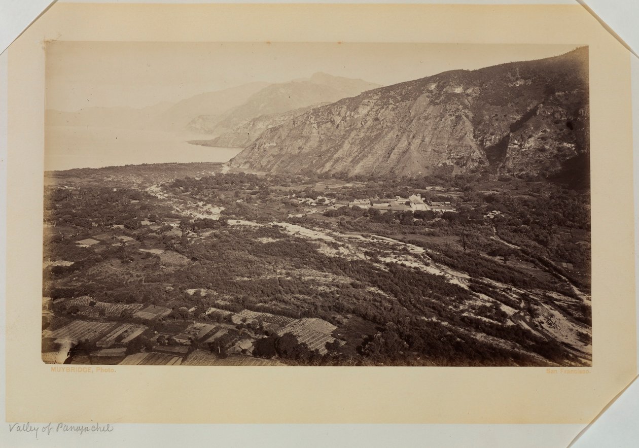 Valley of Panajachel, Guatemala by Eadweard Muybridge