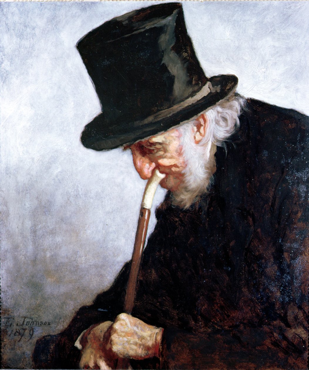 A Retired Sea Captain from Massachusetts by Eastman Johnson