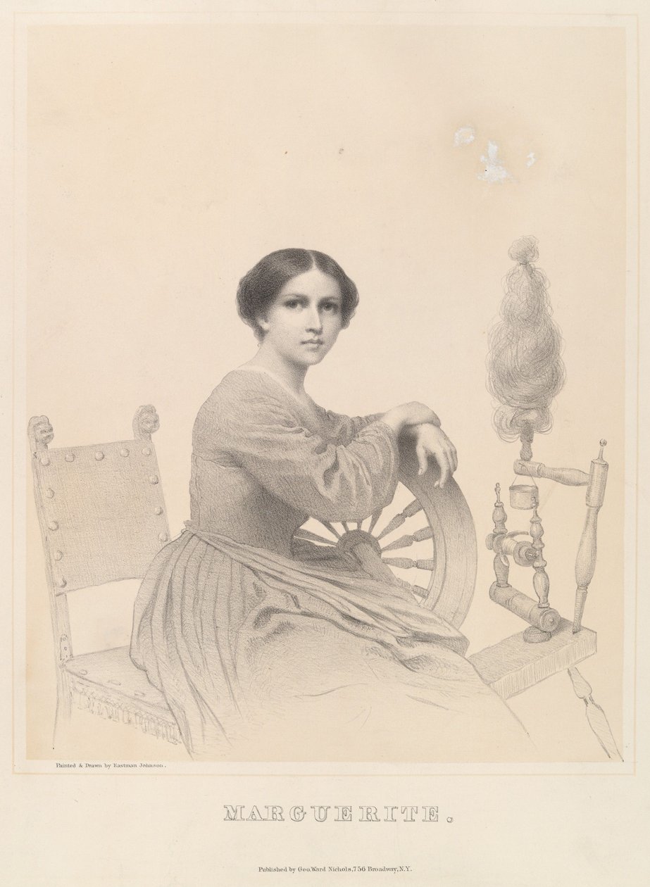 Marguerite by Eastman Johnson