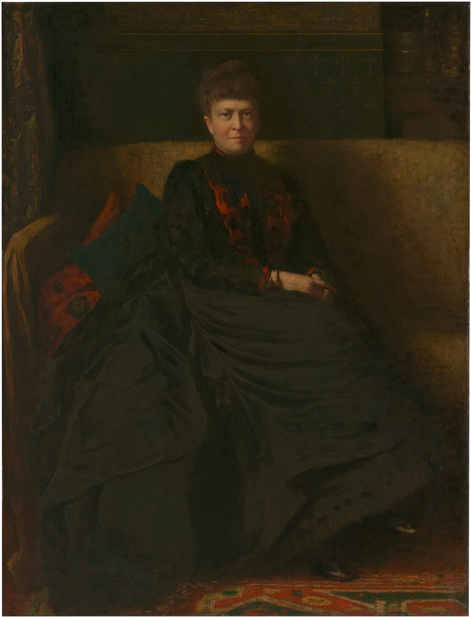 Mrs. Eastman Johnson by Eastman Johnson