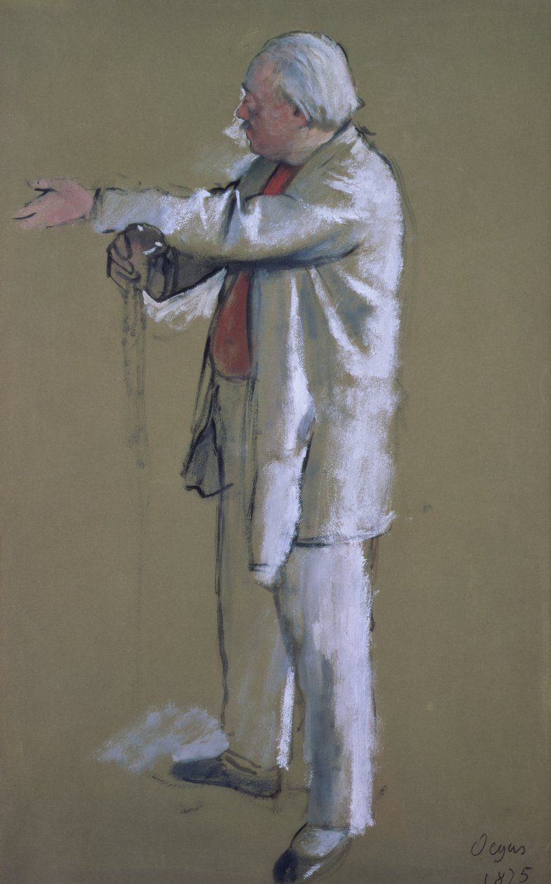 The Ballet Master by Edgar Degas