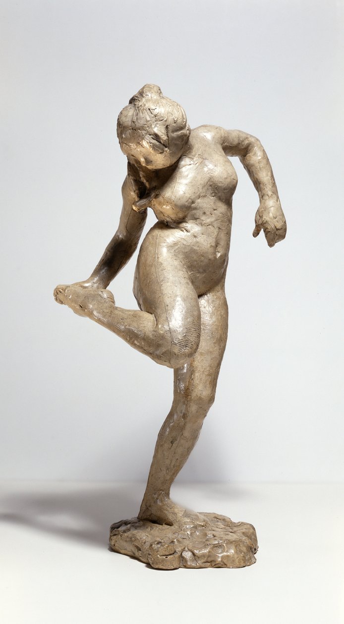 Dancer Looking at the Sole of Her Foot by Edgar Degas
