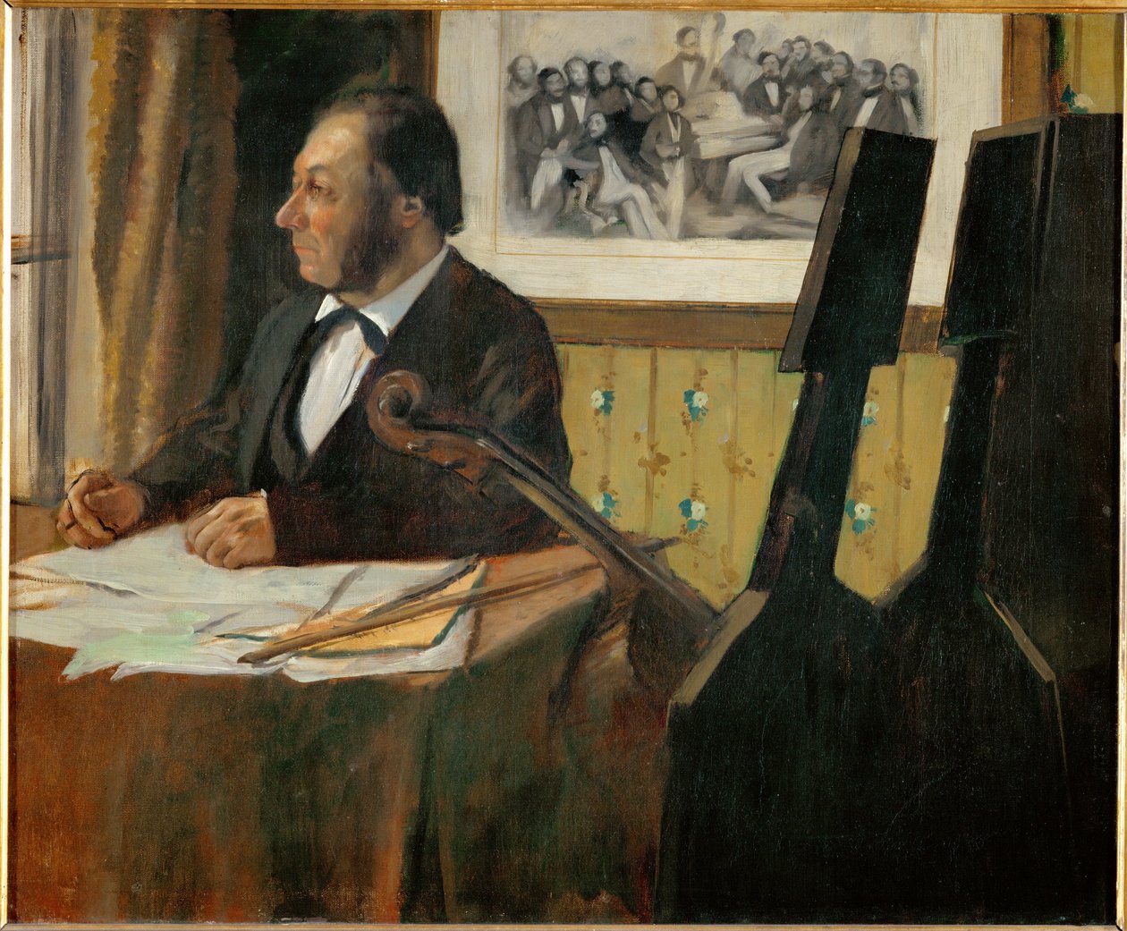Louis-Marie Pilet by Edgar Degas