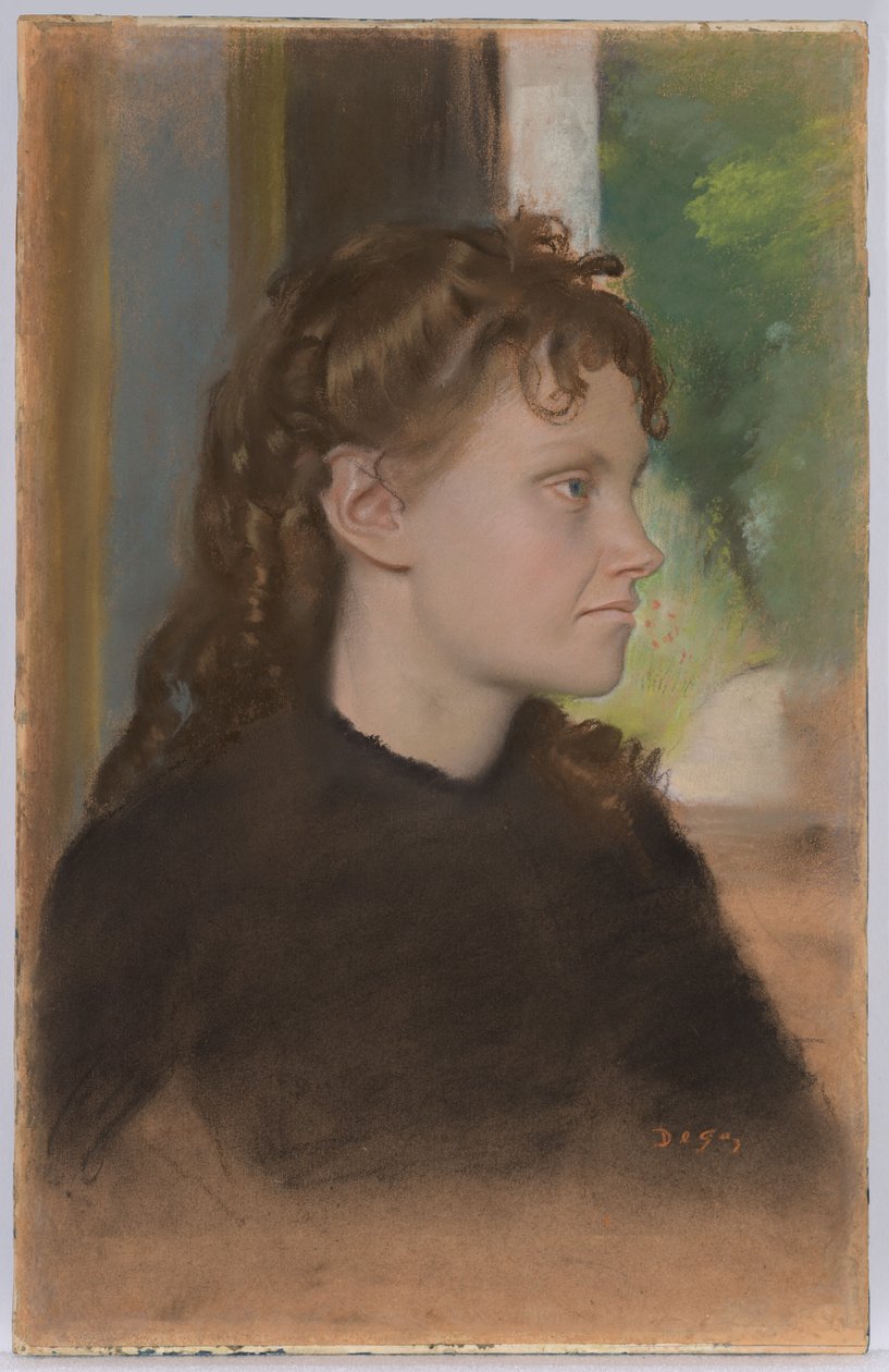 Madame Théodore Gobillard (Yves Morisot) by Edgar Degas