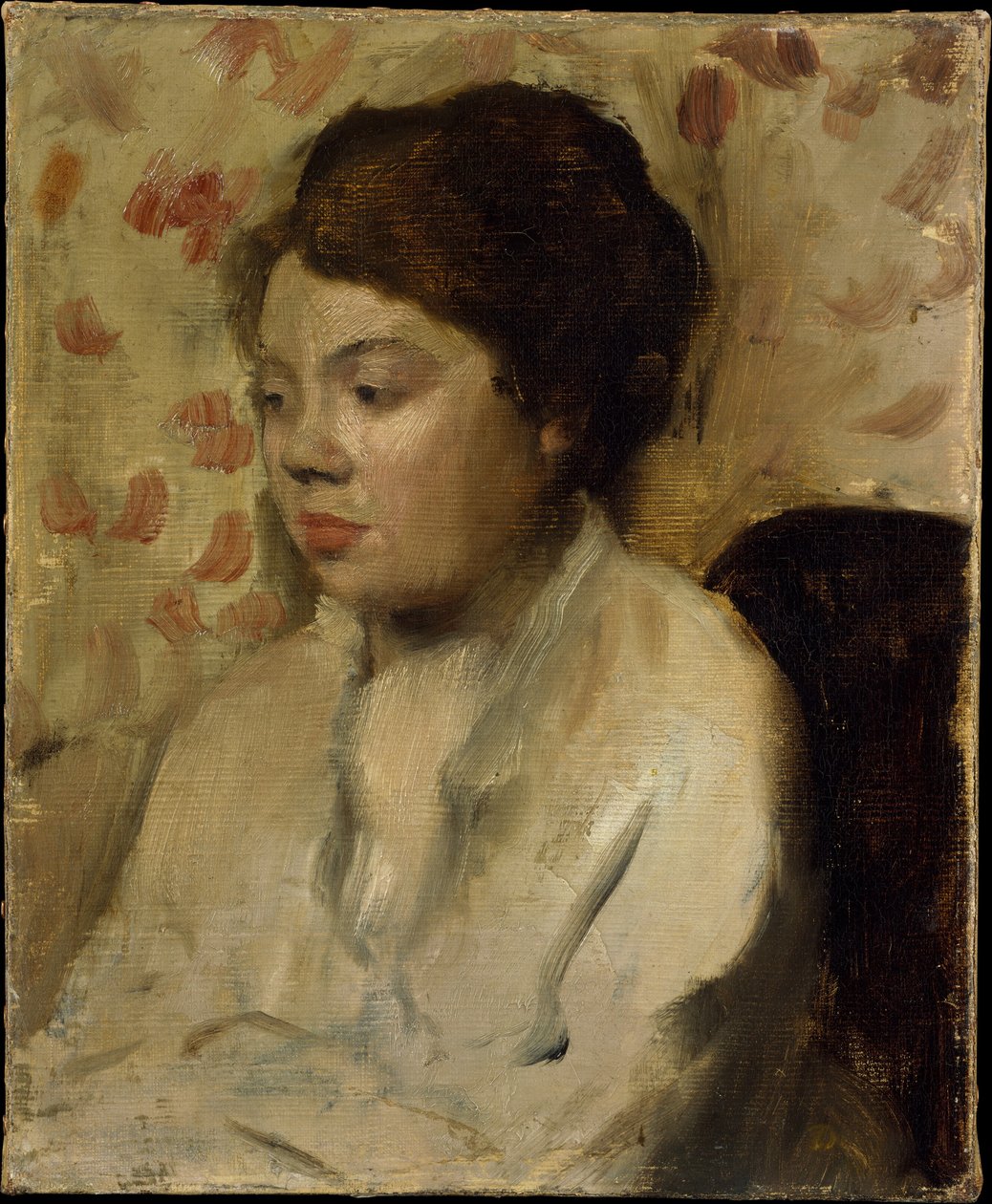 Portrait of a Young Woman by Edgar Degas