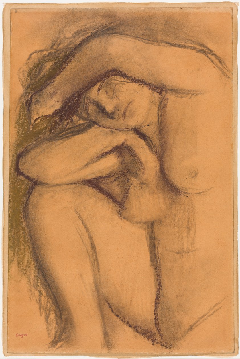 Study of the Nude by Edgar Degas
