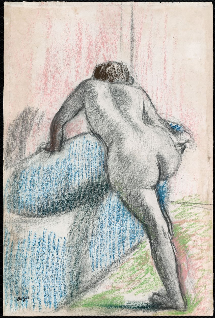 The Bath by Edgar Degas