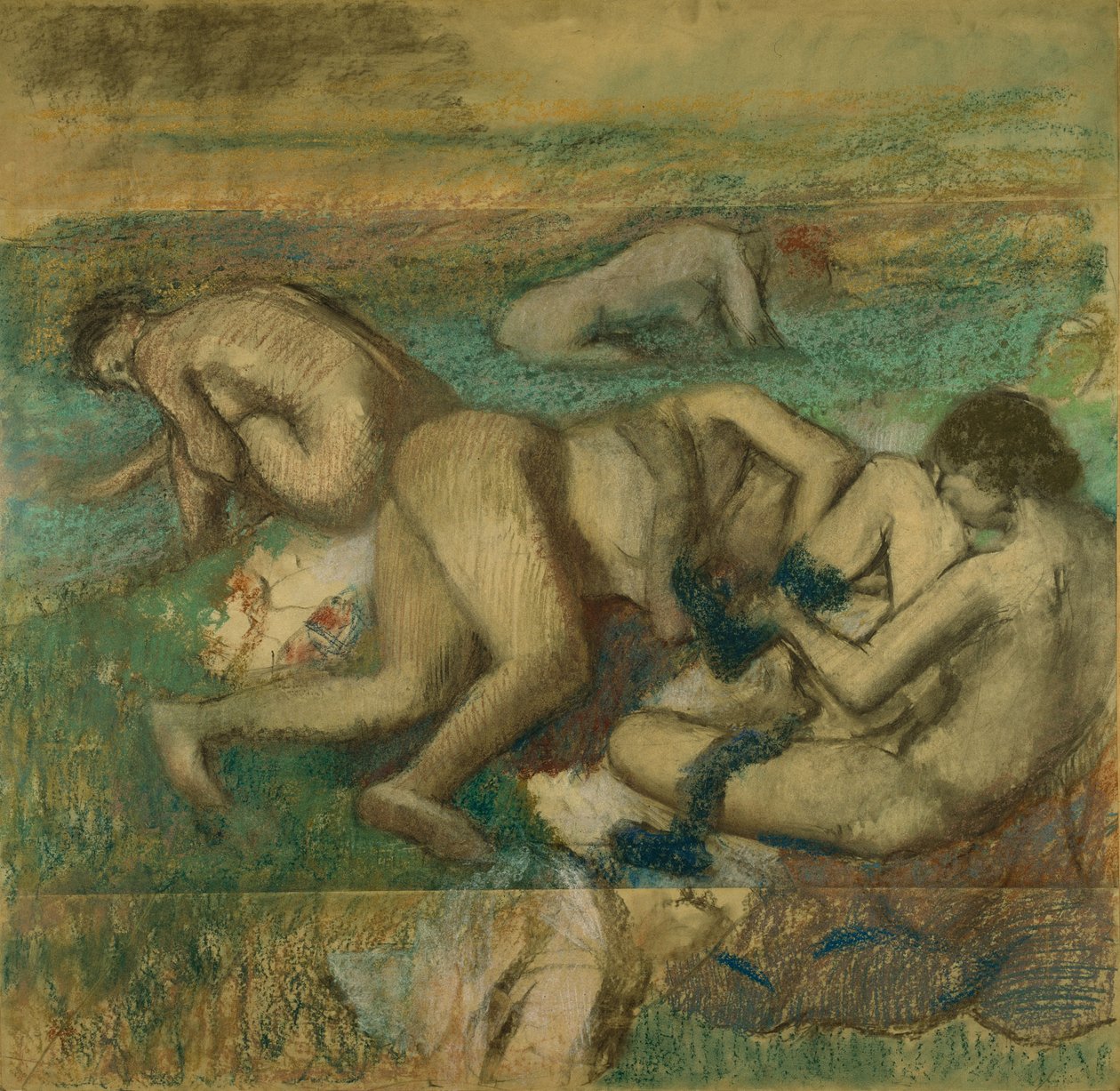 The Bathers by Edgar Degas