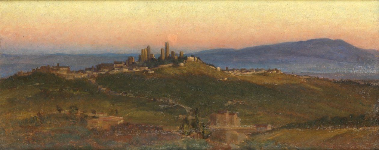 San Gimignano by Edith Ridley Corbet: Buy fine art print
